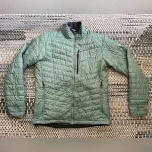 Men’s Mountain Hardwear Thermostatic Puffer Jacket, Olive Green, Size Medium